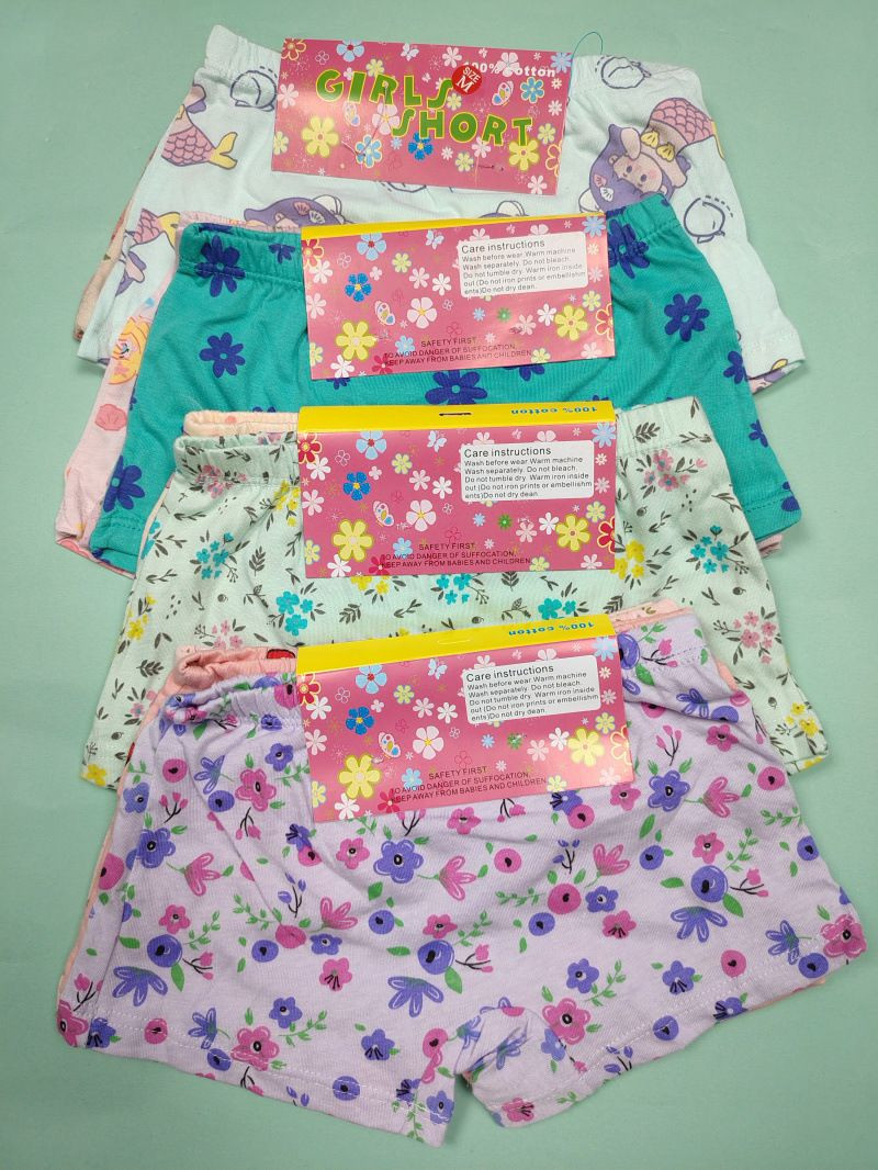 Sous-vêtements pour enfants garçons et filles coton dessin animé imprimé floral exportation transfrontalière vêtements pour enfants approvisionnement à bas prix boxer