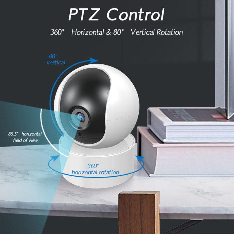 Caméra de surveillance à distance Tuya 360 degrés sans angle mort sur - nouvelle technologie à 360 degré pour votre sécurité