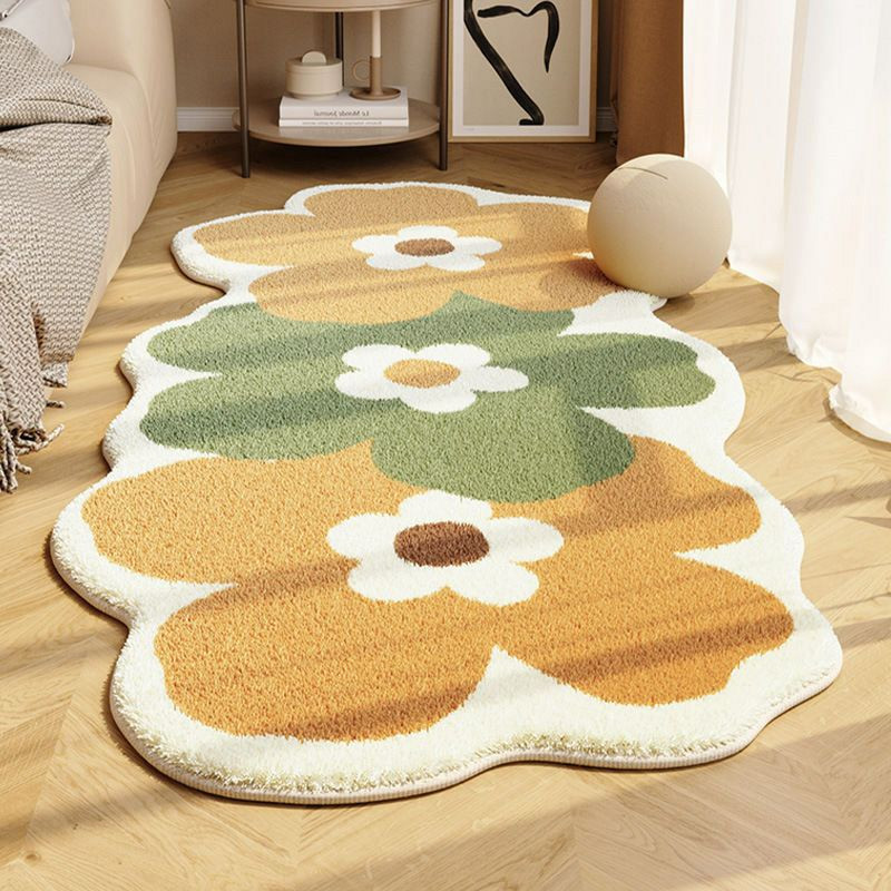 Tapis décoratif en forme de fleur – Style INS