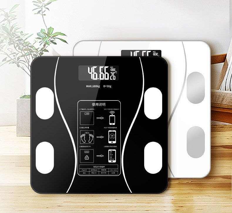 balance de poids Bluetooth maison intelligente balance corporelle électronique balance de santé balance de graisse corporelle APP