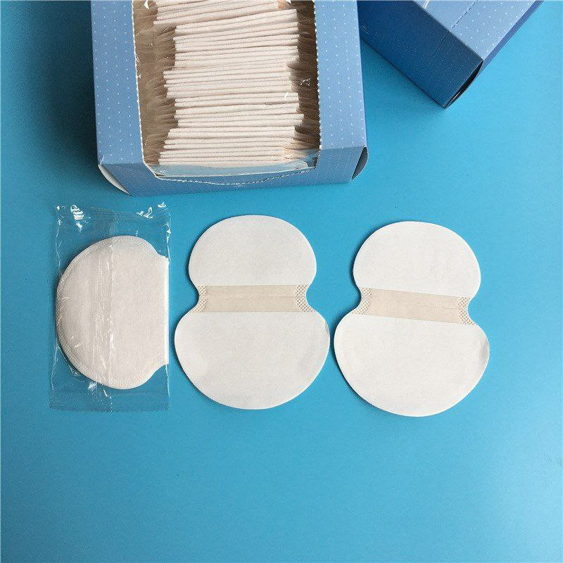 Patchs absorbant la transpiration des aisselles en gros, tampons anti-transpiration,40 pièces dans une boîte