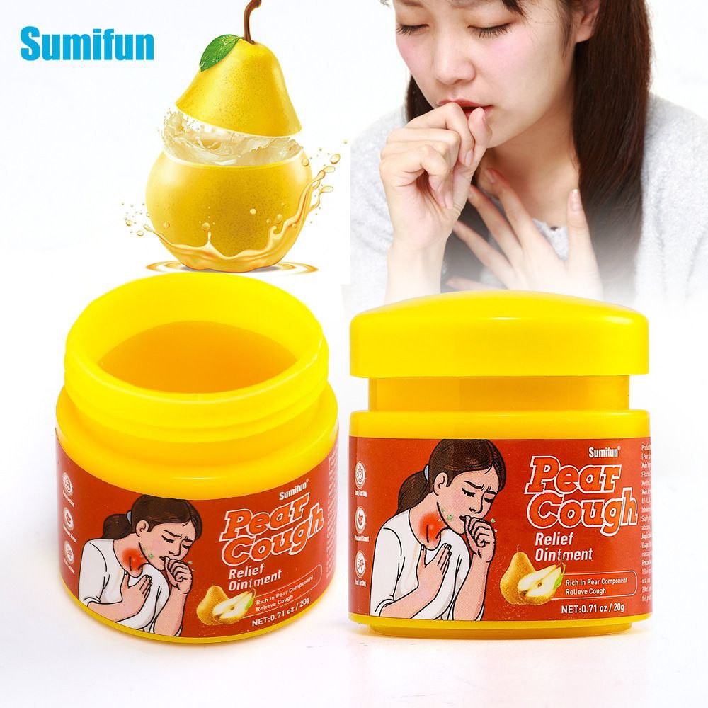 Sumifun crème contre la toux poire des neiges vitamine éliminant la chaleur, humidifiant les poumons et résolvant les mucosités toux bronchite crème de soin K20063 20g