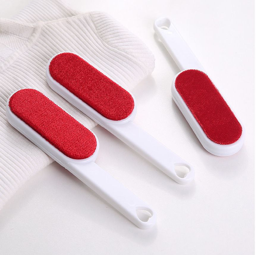 Brosse électrostatique double face brosse anti-poussière pour manteau en cachemire brosse à épiler drap de lit brosse à épiler brosse de dépoussiérage
